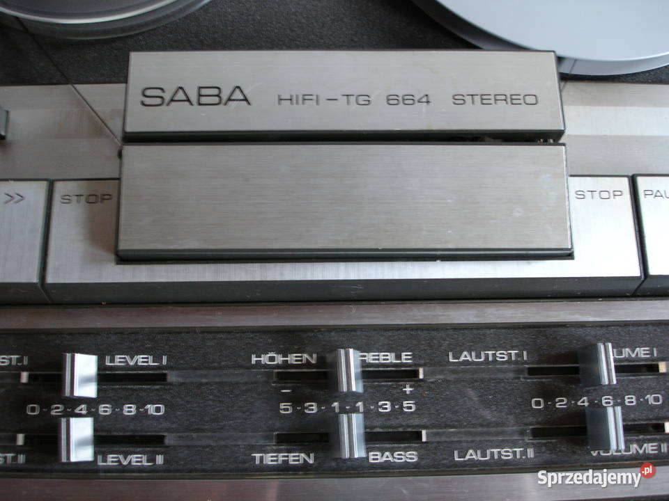 Magnetofon szpulowy SABA TG664 Zielona Góra