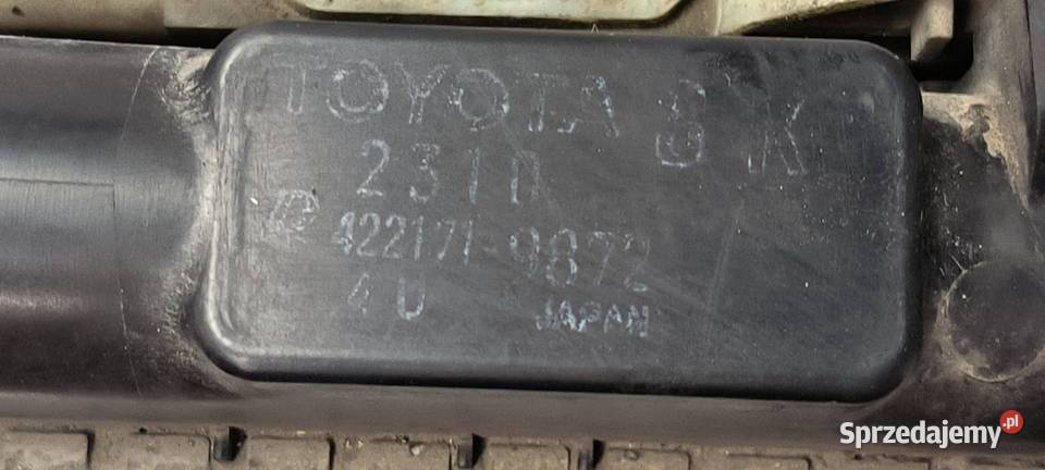 CHŁODNICA WODY TOYOTA YARIS I 4221719872 kujawsko-pomorskie
