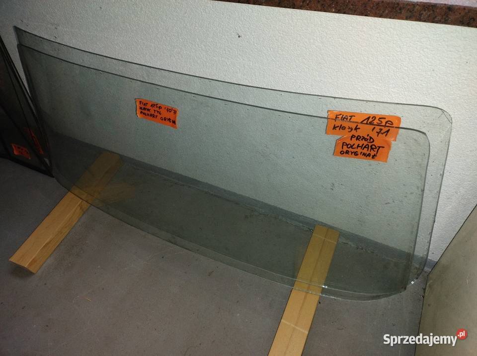 Szyba przód tył boczne fiat 125p klasyk 1970 Olesno sprzedam