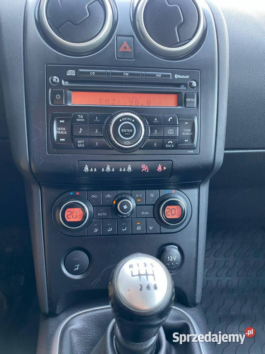 Nissan Qashqai klimatronic multifunkcja manual ASR (kontrola trakcji) śląskie