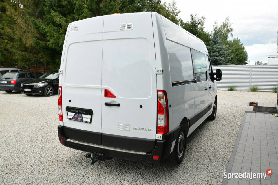 Renault Master 7 osobowy brygadówka doka pełna światła przeciwmgłowe mazowieckie Warszawa