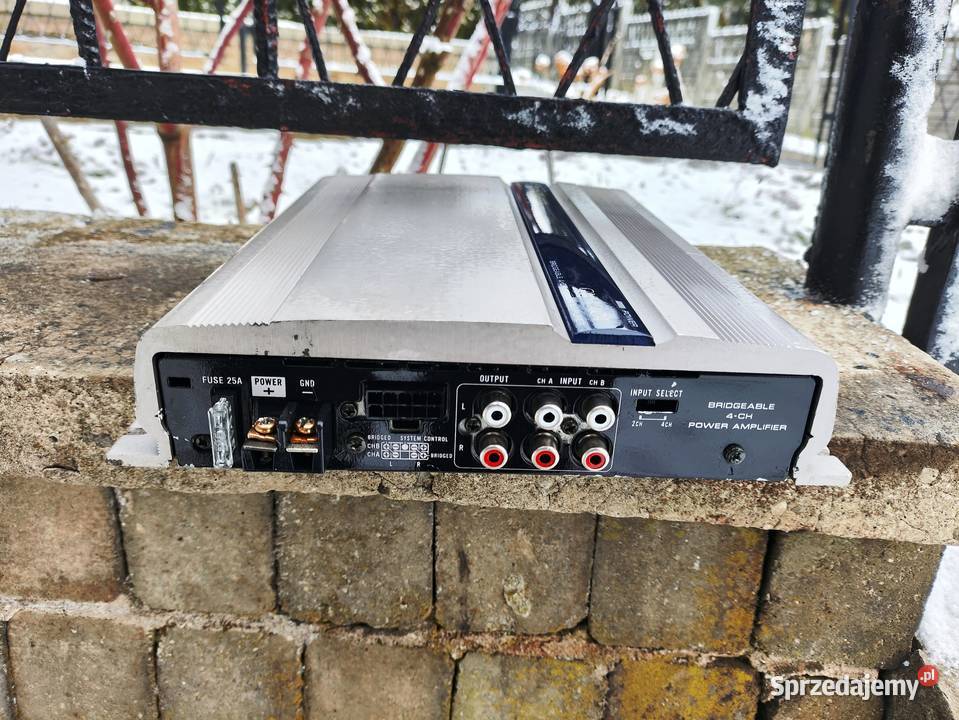 Wzmacniacz samochodowy 4 kanałowy PIONEER GMX404 Niegowonice