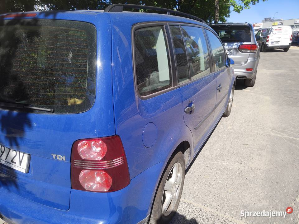 VW Touran 19 TDI Uszkodzony silnik Olsztyn