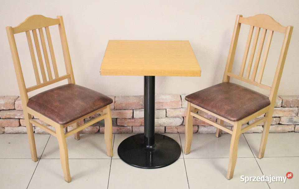 Stoliki do lokalu punktu gastronomicznego DREWNO śląskie Pszczyna