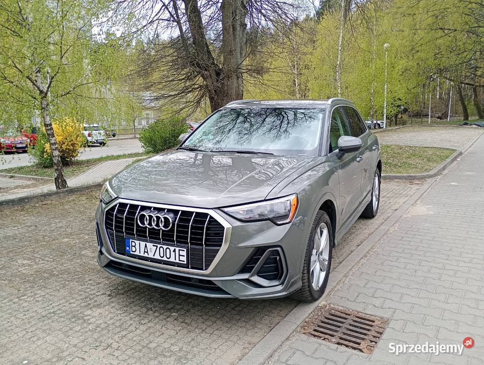 Audi Q3 SLine Quatro 230 Automat LedQuartz Grey 1998cm3 Białystok sprzedam
