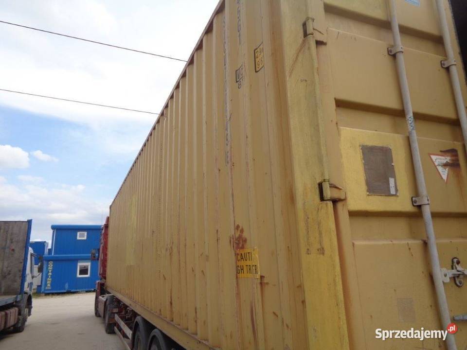 Kontenery magazynowe morskie 12 m Usługi dla firm