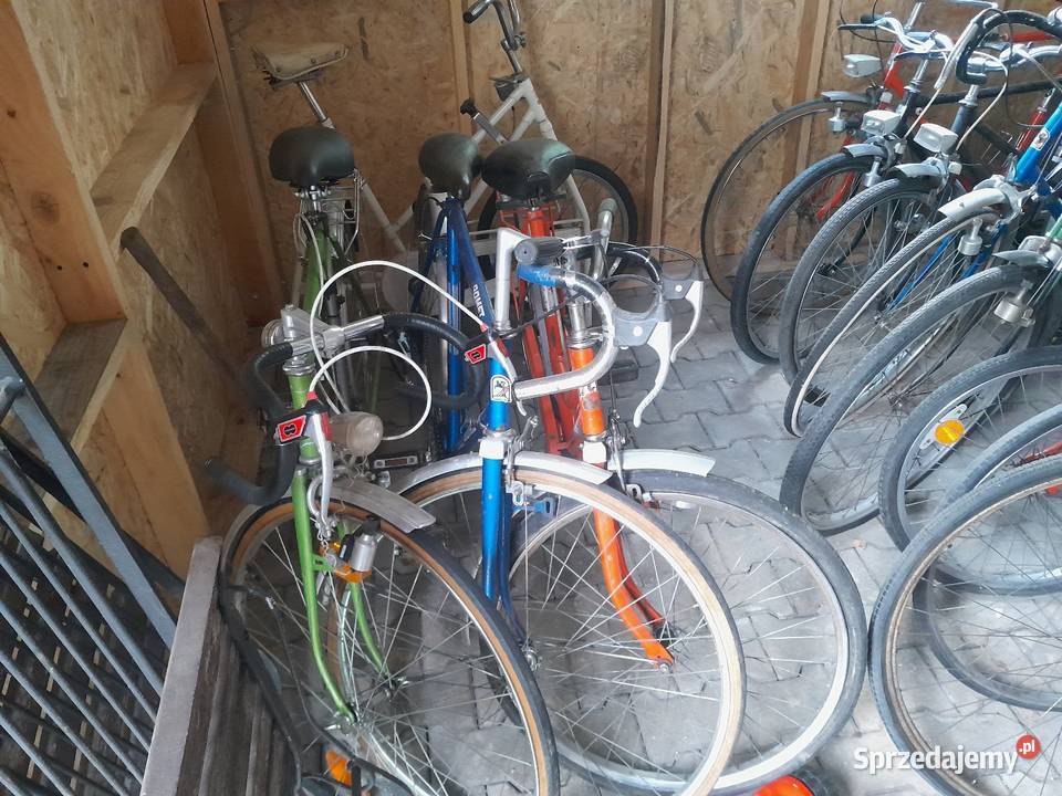 Kolekcja starych rowerow Gilowice