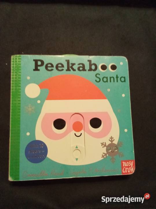 Peekaboo santa angielsku Twarde kartki Warszawa