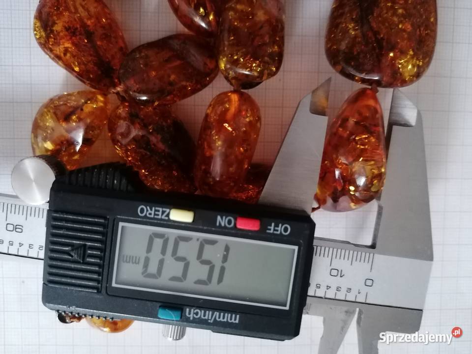 Naszyjnik Bursztyn bałtycki 87gram Białystok sprzedam