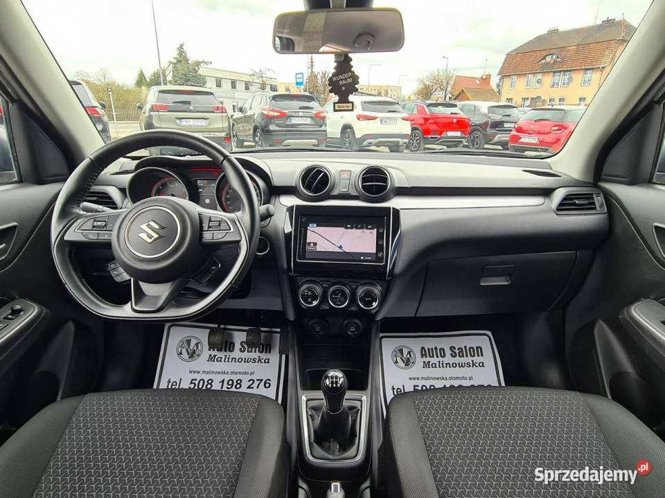 Suzuki Swift HYBRID 10 Navi Kamera Grzane Fotele czujnik martwego pola Wągrowiec