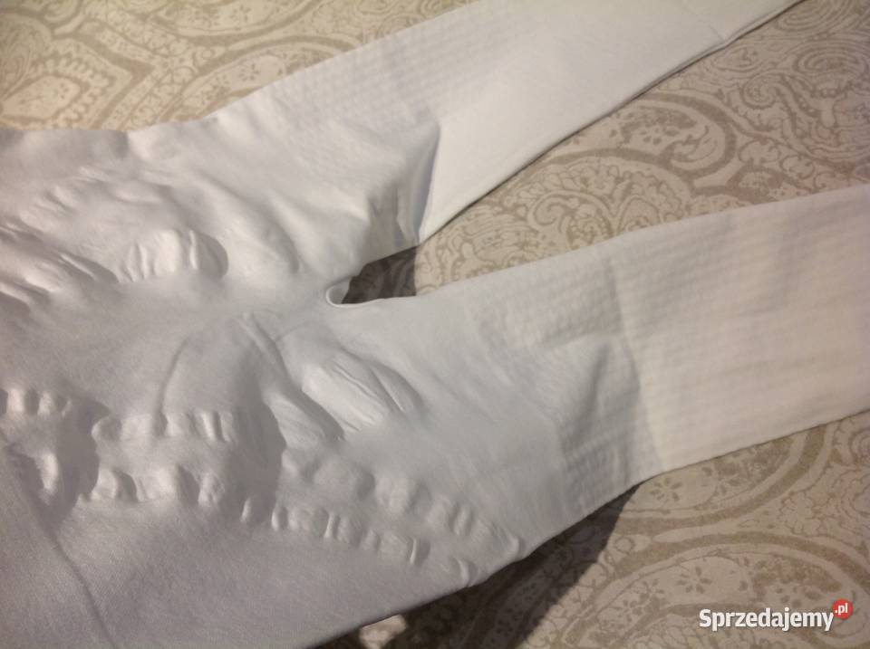 Legginsy Białe Damskie M push ups NOWE Nowa Sól