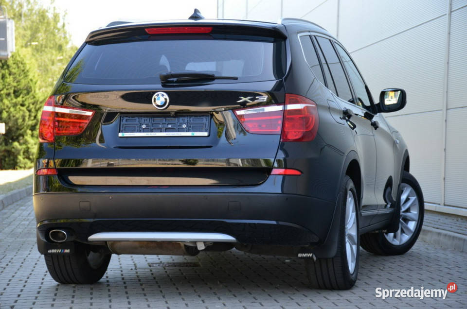 BMW X3 Czarna Zarejestrowana 20D 184 Serwis Lift Kutno sprzedam
