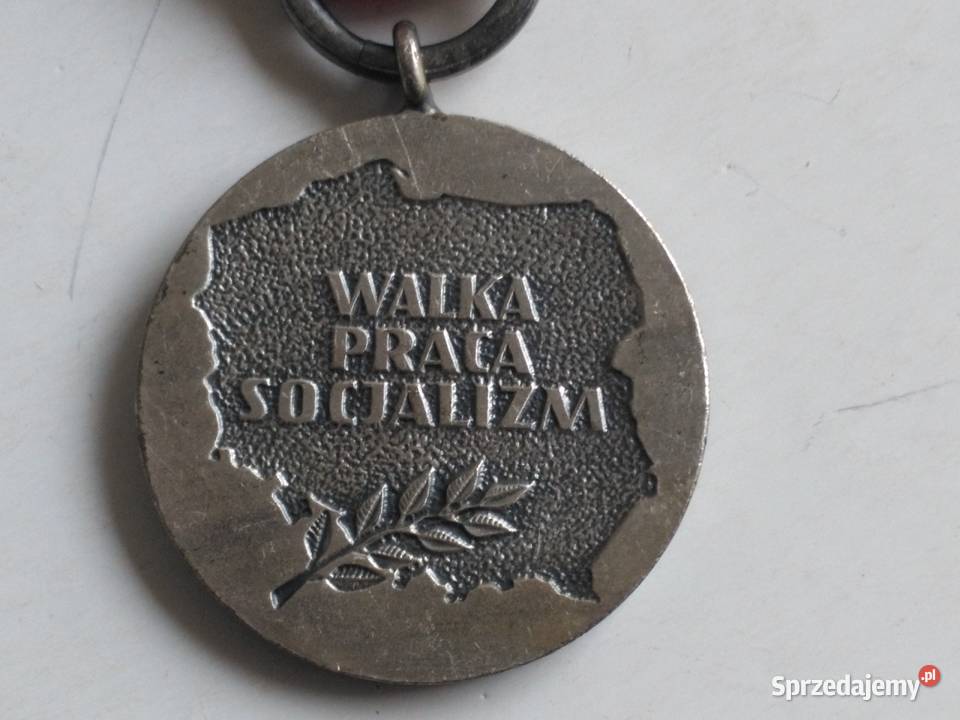 Zestaw dwa medale i odznak PRL śląskie Dąbrowa Górnicza