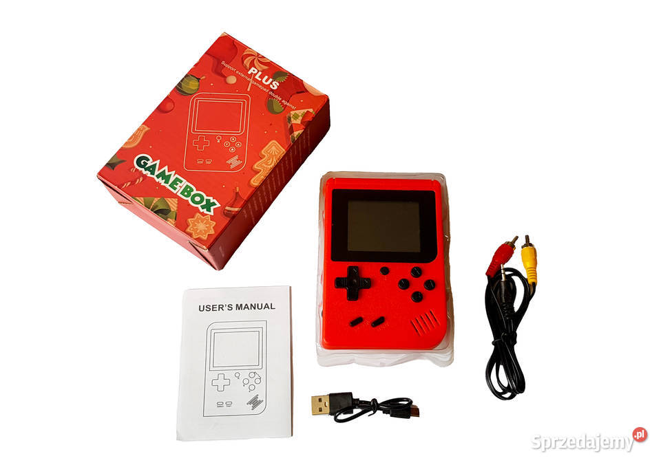 Mini Konsola RETRO 400 Kultowych Gier w Jednym