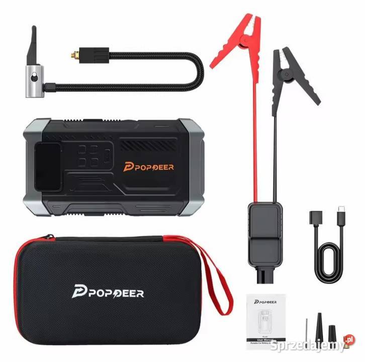 Urządzenie rozruchowe pompka power bank 4w1 Niegosławice