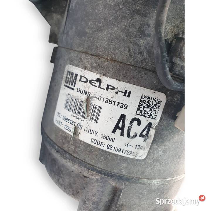 SPRĘŻARKA KLIMATYZACJI Opel Astra J 16 16V Chełm sprzedam