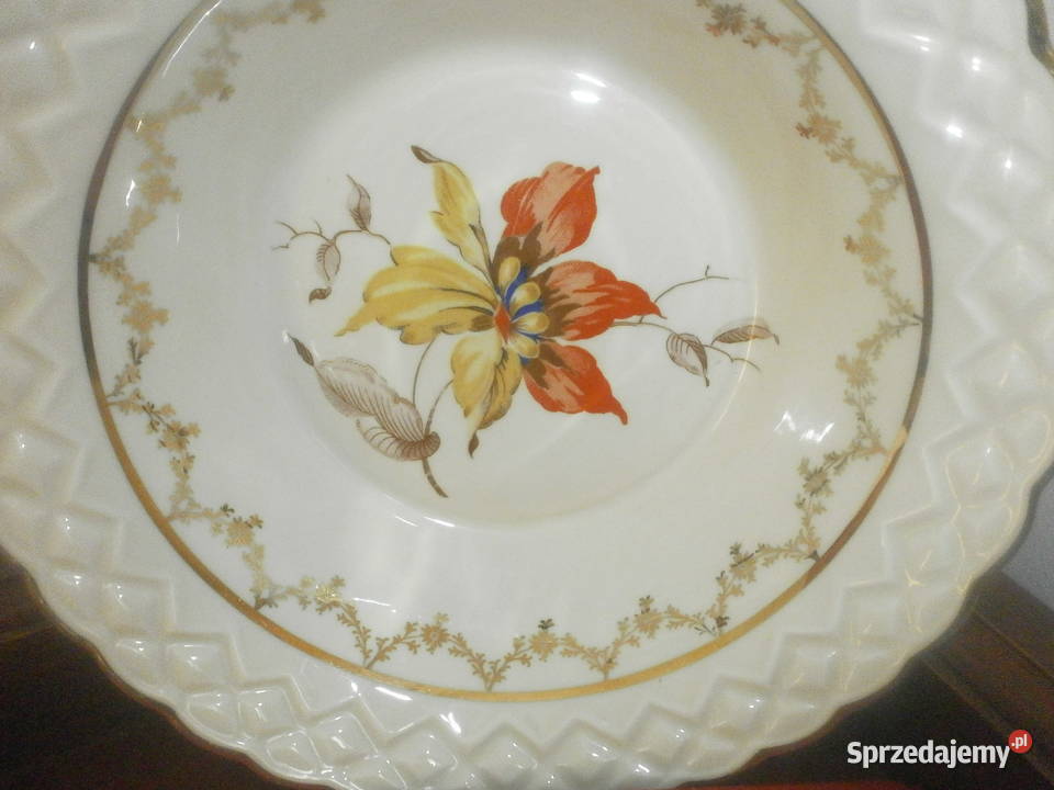 PIĘKNA MISECZKA PORCELANA SCHWARZENHAMMER wielokolorowy Wyposażenie wnętrz