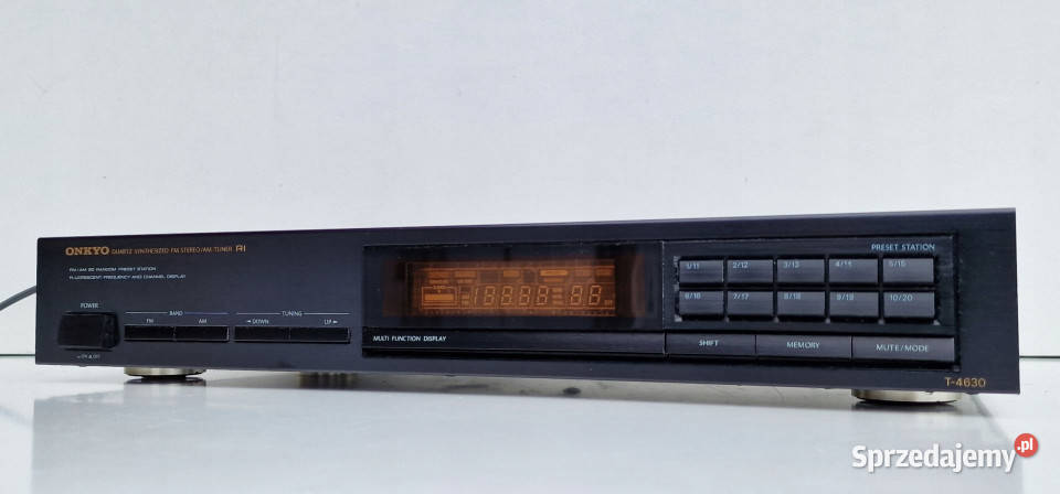Onkyo T4630 T 4630 TUNER cyfrowy radio INTEGRA Międzychód