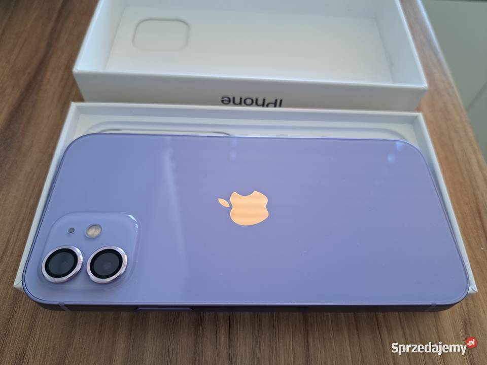 Smartfon Apple iPhone 12 4GB 64GB fioletowy Telefony komórkowe mazowieckie Mszczonów