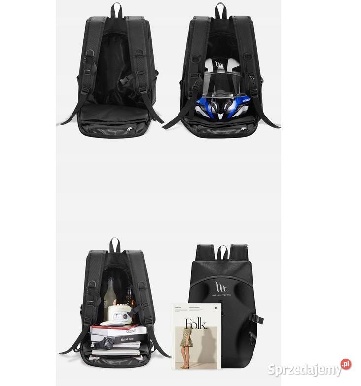 PLECAK MOTOCYKLOWY WODOODPORNY NA KASK Pozostałe śląskie Sosnowiec sprzedam