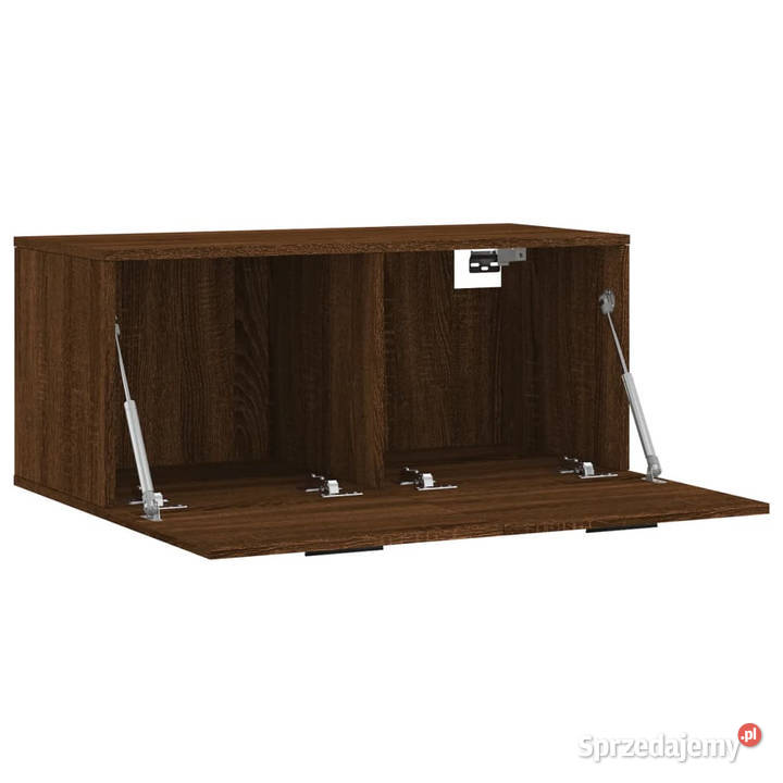 Szafka wisząca brązowy dąb 80x365x35 WM830099 Warszawa sprzedam