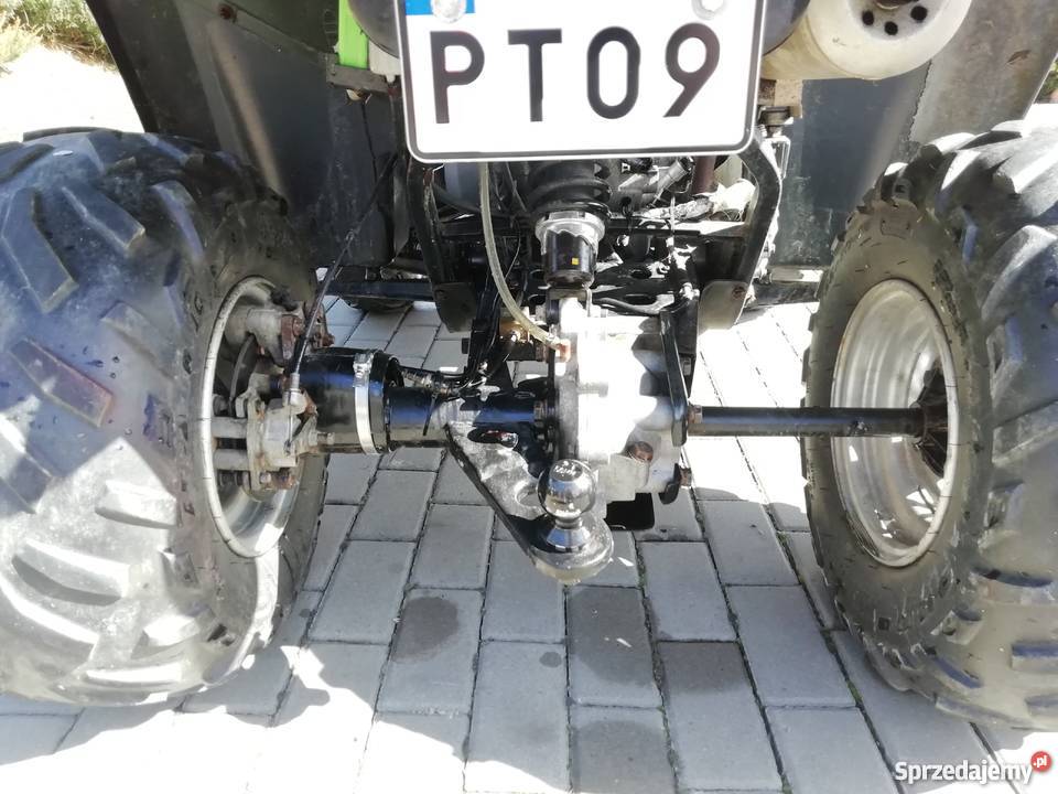 Sprzedam qad w stanie na wale zarejestrowany 571km Limanowa