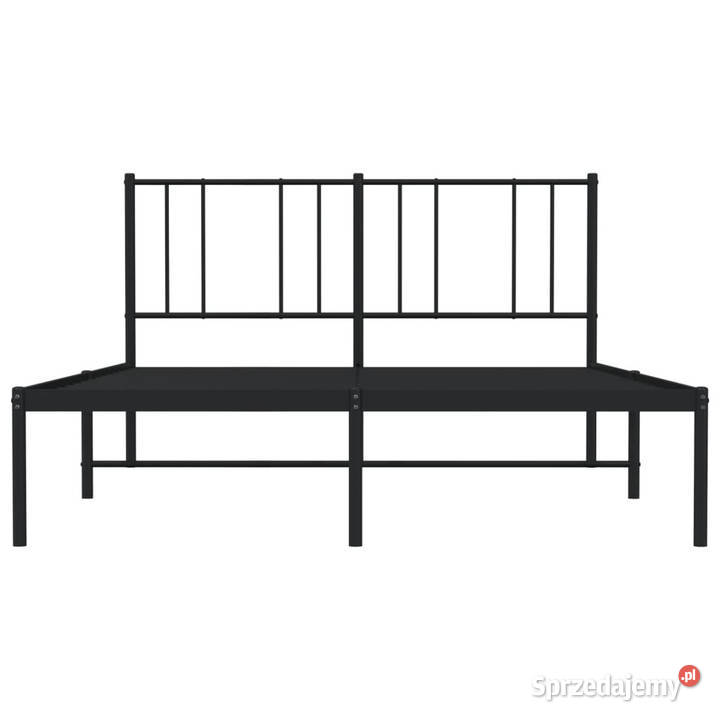 Łóżko Metalowe Rama Łóżka Ze Stelażem Do 141cm