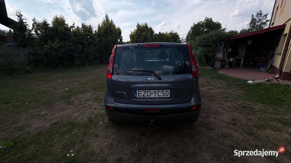 Nissan Note łódzkie Zduńska Wola