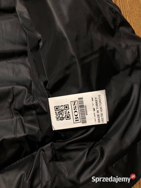 Bezrękawnik kamizelka hugo boss S3xl nowy szary/srebrny Kurtki i płaszcze Łódź