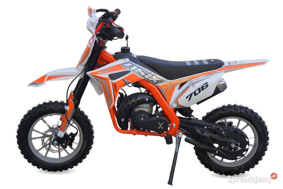 MINI Cross ASIX 706 49cc Koła 10 DWUSUW EL START dolnośląskie Ząbkowice Śląskie
