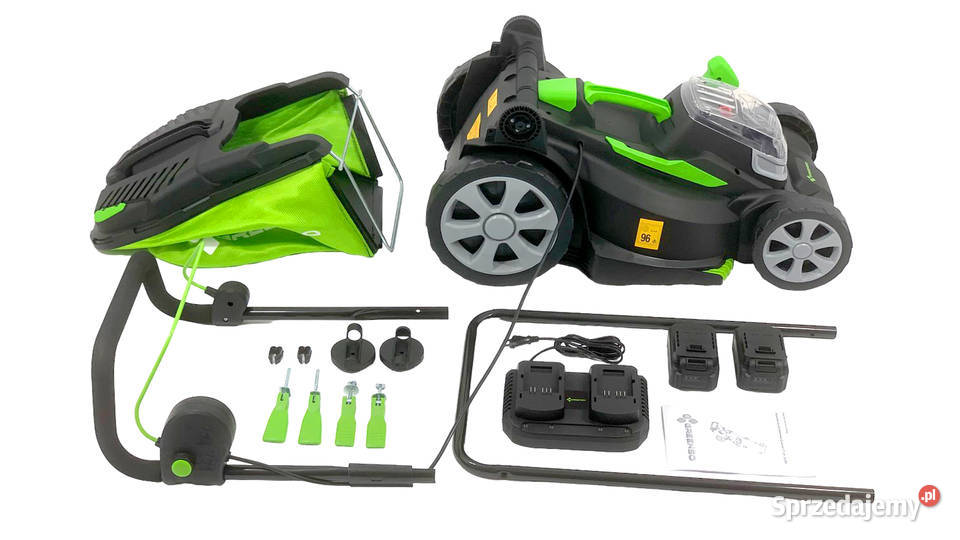 Kosiarka akumulatorowa Greenso 37 2x20V Kosiarki akumulatorowe Kosiarki akumulatorowe