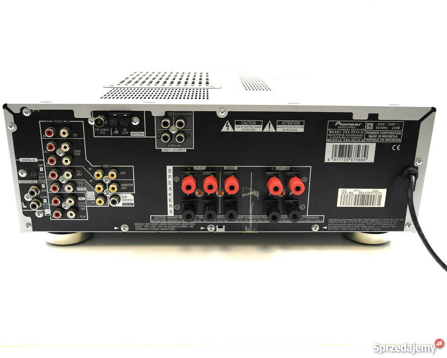 AMPLITUNER PIONEER VSXD514 Kędzierzyn-Koźle
