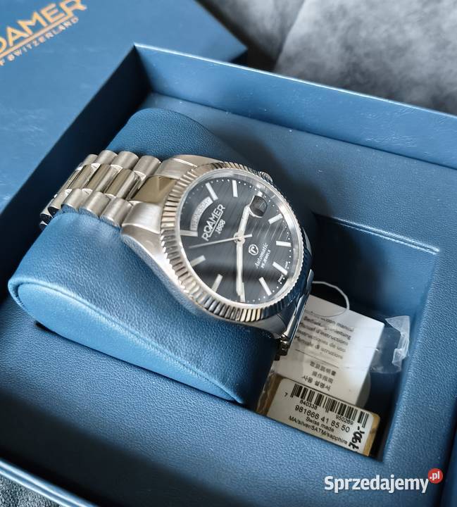 Szwajcarski zegarek automatyczny Roamer