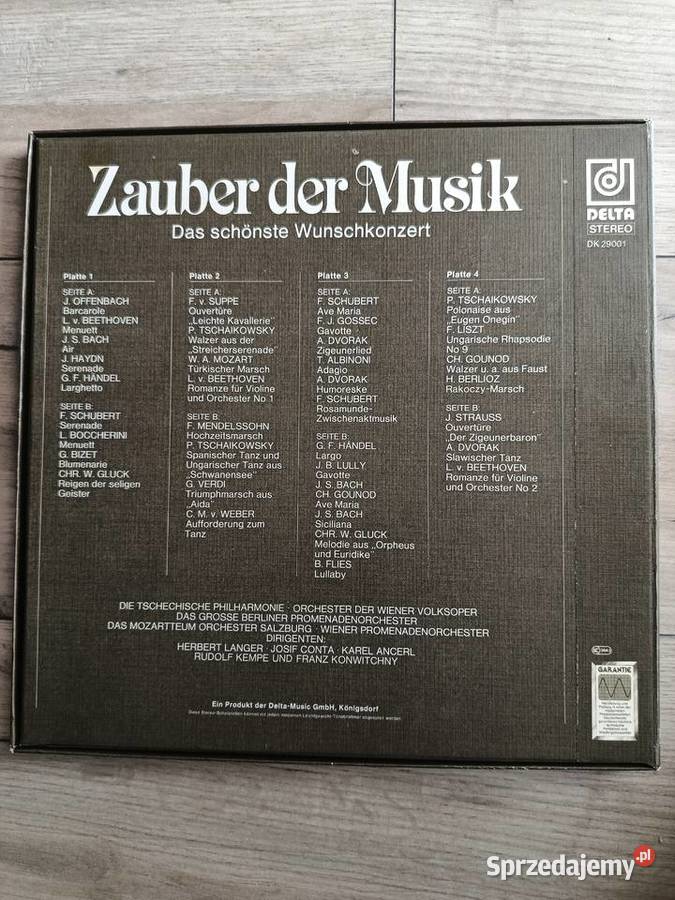 3 płytowy album winylowy Magia muzyki Wronki