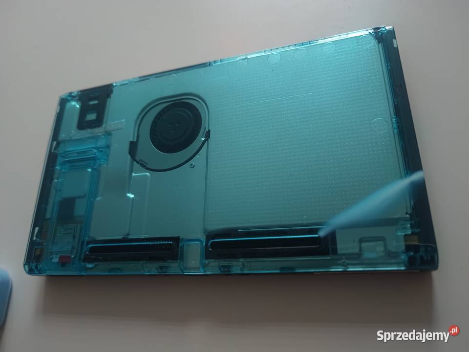 Nintendo Switch v1 Blue Transparent CFW sprzedam