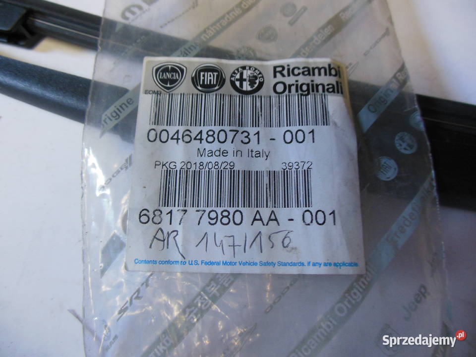 RAMIĘ WYCIERACZKI TYŁ FIAT OE46480731ALFA ROMEO Kozy