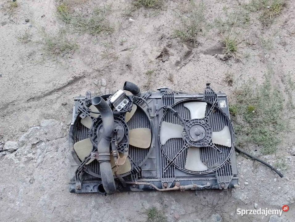 Chłodnica wody i wentylator Mitsubishi Galant osobowe Szamocin