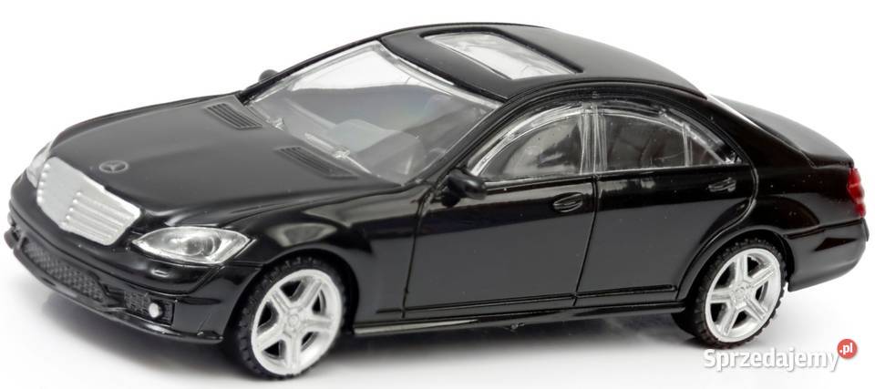 MERCEDES S63 37100 Rastar 143 czarny Samochody i pojazdy Poznań