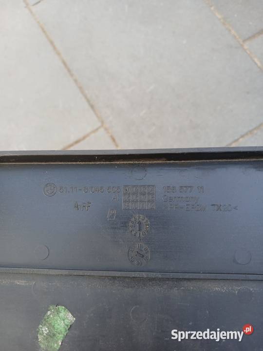 Podstawka pod rejestracje Bmw e81 e82 e87 e88 mazowieckie Sierpc