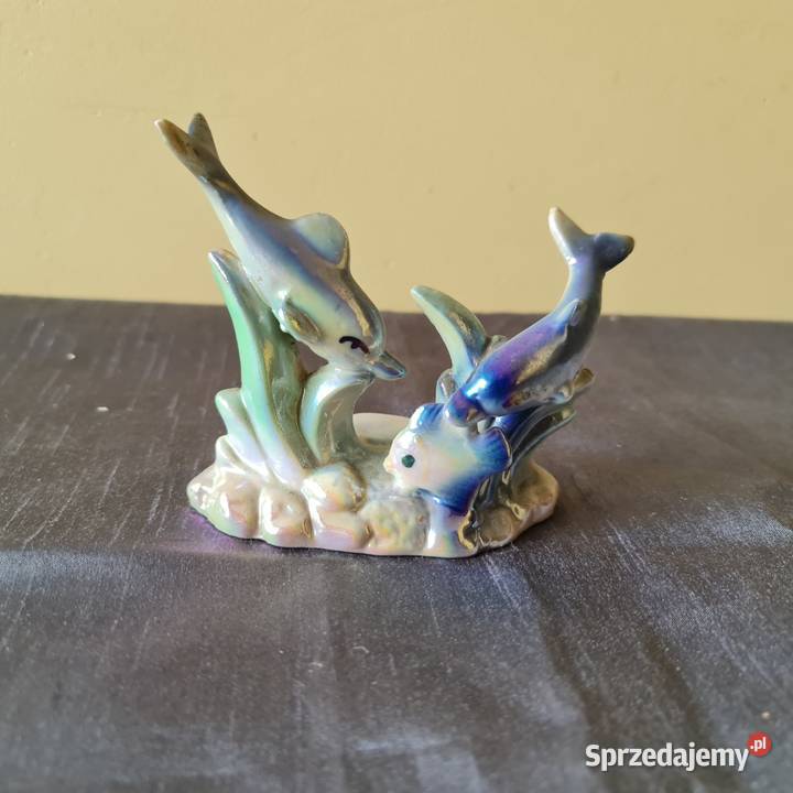 Delfinki rybka Ceramika Warszawa sprzedam