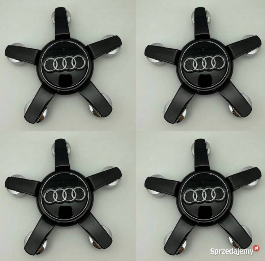 NOWE DEKIELKI DEKLE AUDI 4L0601165 BLACK Opony i felgi Poznań