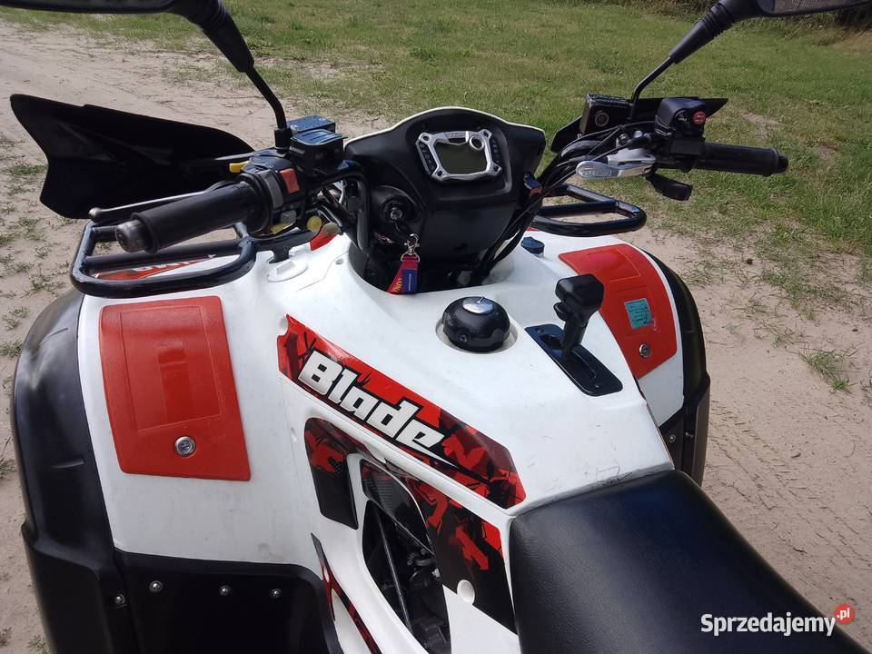 Quad Tgb Blade 550 Long 4x4 L7e wciągarka grzane TGB Turek