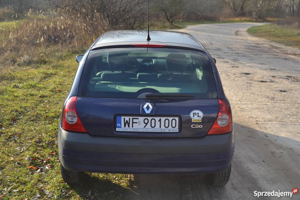 RENAULT CLIO II 12 16V 2001 r Warszawa