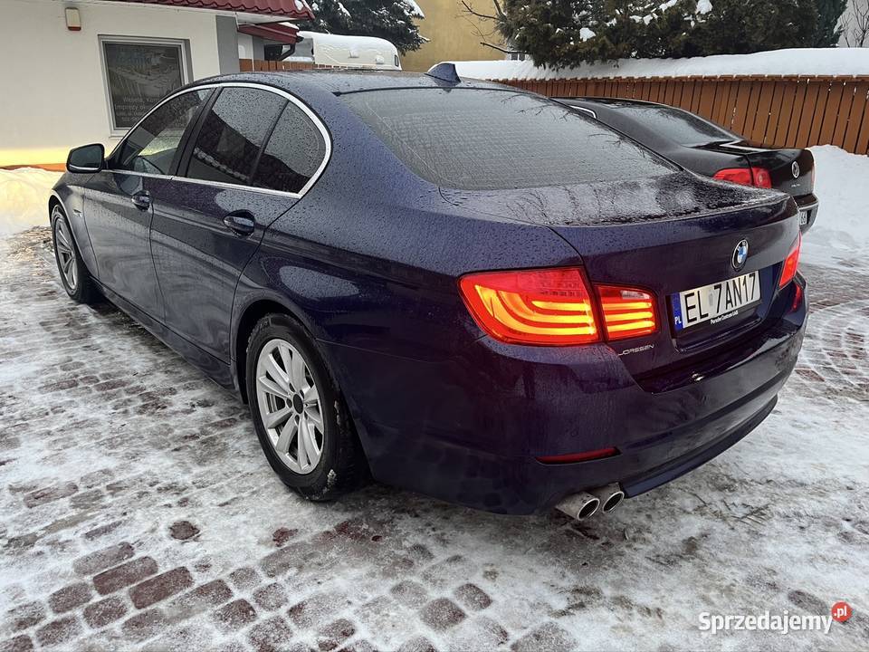 BMW F10 520d radar duża Navi hak automat 8hp centralny zamek łódzkie Łódź