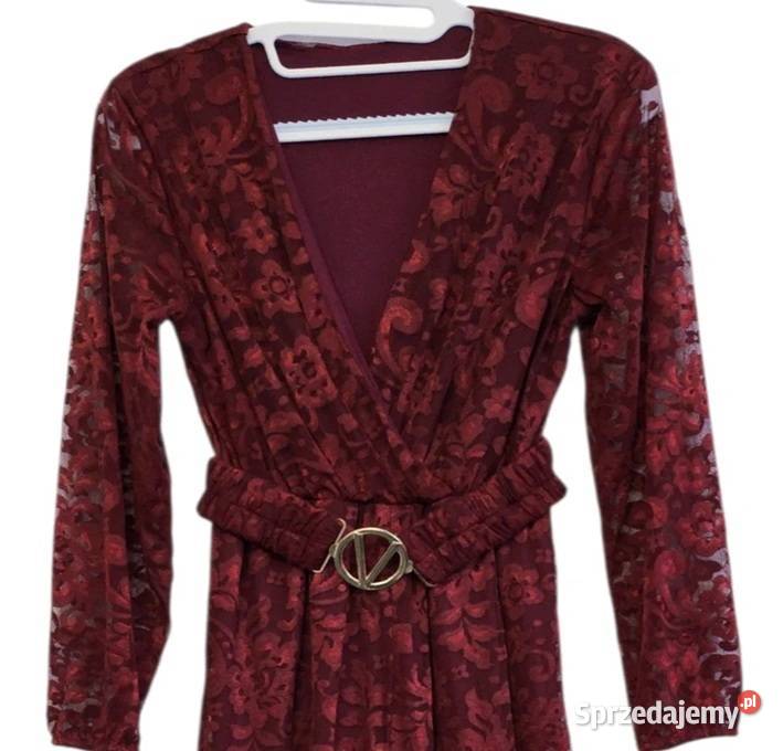 Kombinezon z koronki na podszewce w kolorze Rozmiar uniwersalny Spodnie Wejherowo sprzedam