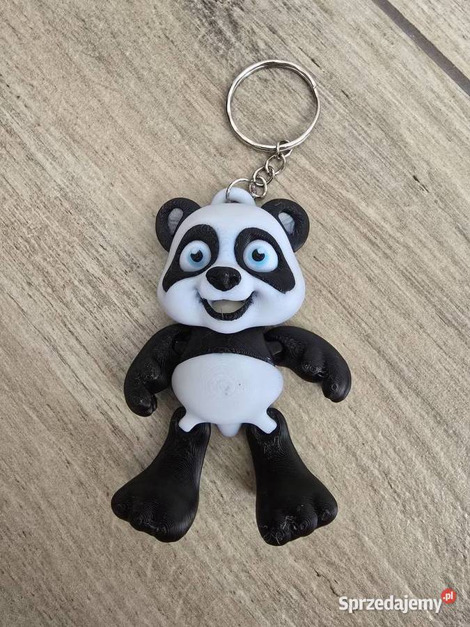 Brelok Panda 3D do Kluczy Torebki Druk3d Chełm sprzedam