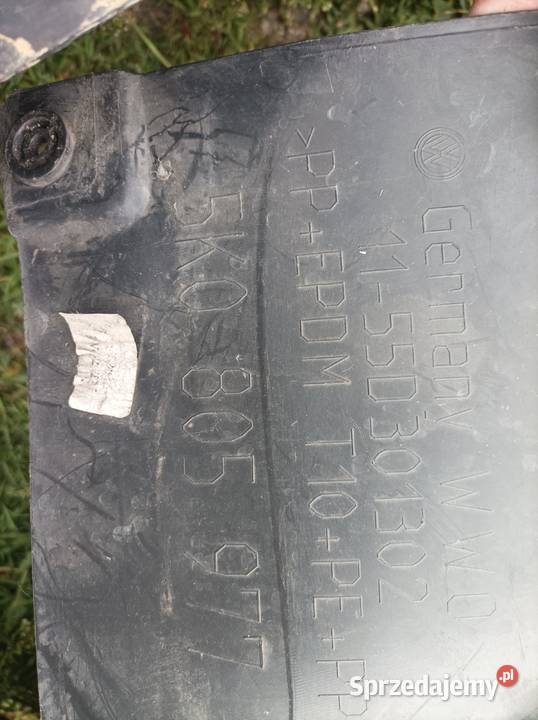 VW Golf VI nadkola komplet LP łódzkie Łódź