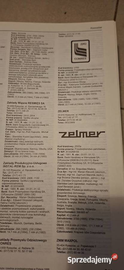 Pierwsze wydanie Duże i Średnie Przedsiębiorstwa Łęczyca