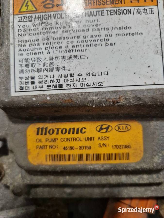 Sterownik pompy oleju Kia Optima IV 461903D750 Złocieniec