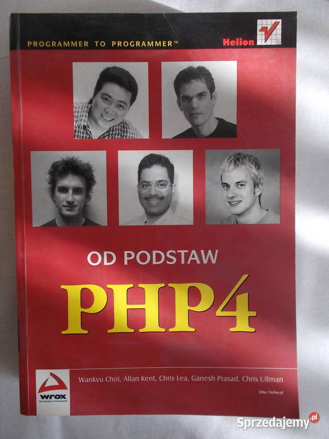 PHP4 podstaw Choi Kent Lea Prasad Ullman informatyka, internet Kultura i Rozrywka wielkopolskie Poznań